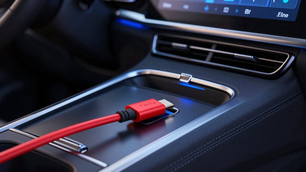 selecting vehicle usb c connections