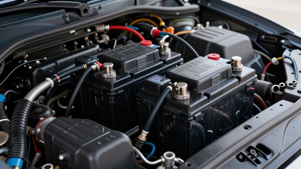 simple dual battery installation