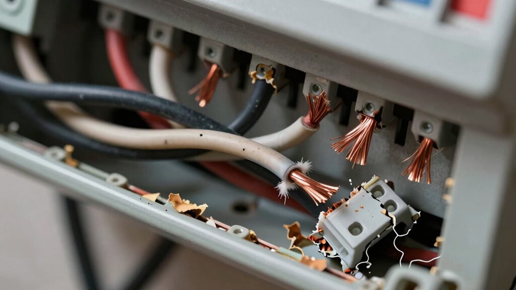 unsafe wiring and fusing