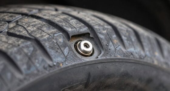 valve leak resembling tire
