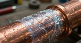 waterproofing with adhesive heat shrink