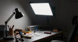 work light placement errors
