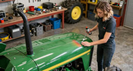 Hot Rod Designer Chip Foose Made This John Deere Tractor Look Like An Old Race Car