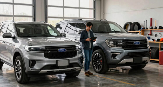 Spied: Ford’s $30,000 Electric Truck Caught Next to an Expedition