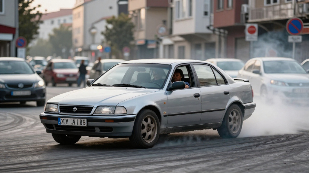 Ankara'da Trafikte Drift Yapan 11 Sürücüye Ev Hapsi Cezası - Hürriyet