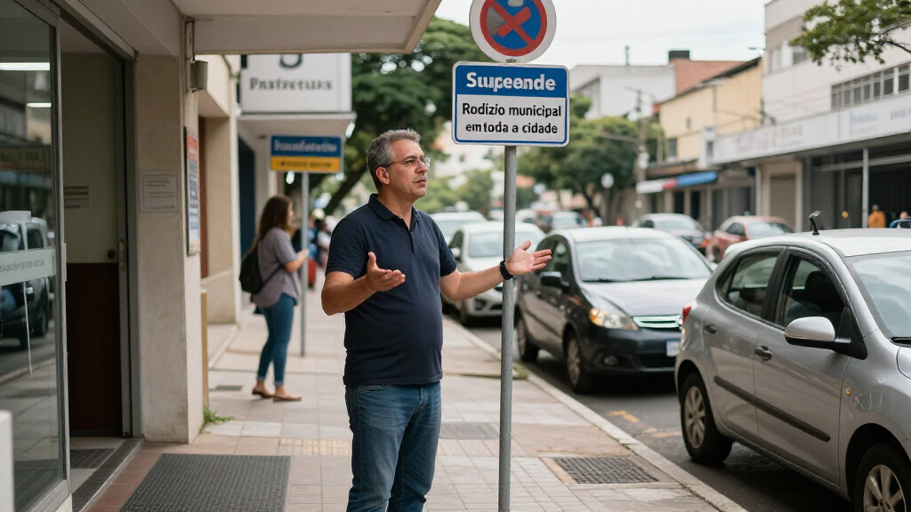 São Paulo Suspends Vehicle Rotation For One Day