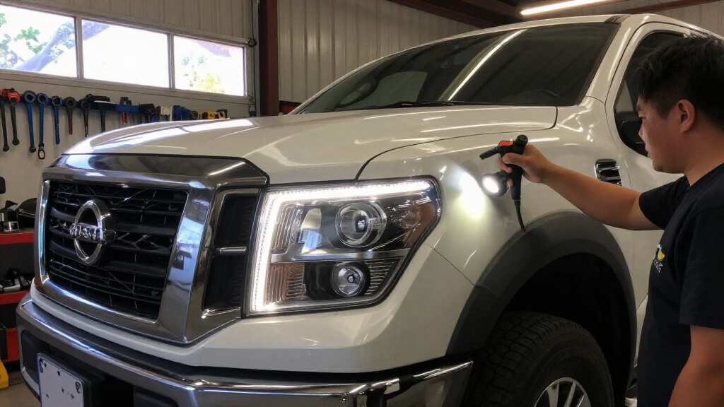 Study Finds Nissan Titan Headlight Glare Is 615% Over IIHS Limit, But Still Not Breaking The Law