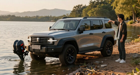 This Chinese SUV Has Built-In Propellers So It Can Drive Across Water