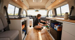 This Electric Camper SUV Has Heated Floors, A Loft, And Built-In Storage. See The SkyNomad N90 Max Studio.