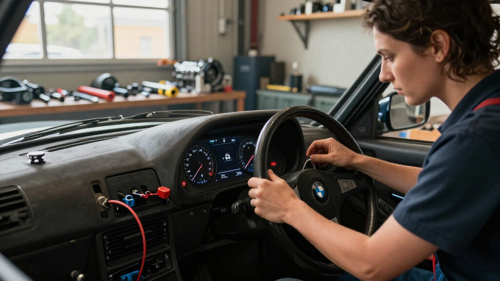 This Independent BMW Mechanic Built A Cooler Digital Dash Than BMW Itself