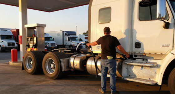 Watch A Trucker Pump $1,000 In Diesel Fuel Without Filling The Tank