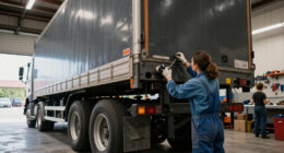 You’ve Never Seen A 16,000-Pound Trailer Stay This Stable In A Panic Brake