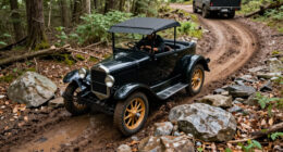 1928 Ford Model A Unfazed By Off-Road Course Made For Modern Trucks