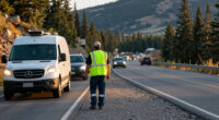 Colorado’s Plan To Protect Emergency Workers On The Shoulder? Giant, Neon Green Ford Trucks