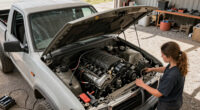 Gigantic 102.4L Engine Requires An Entire Pickup Truck To Start It