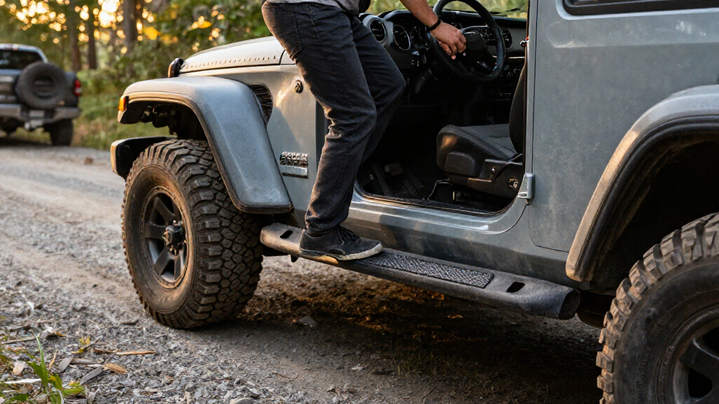 Save 20% On Bolt-On Running Boards For GM Trucks And Jeep Wranglers