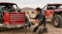 Totally Overbuilt Race Car Trailer Made To Withstand Baja Can Be Fixed With Chevy Truck Parts