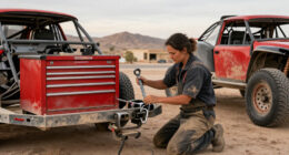 Totally Overbuilt Race Car Trailer Made To Withstand Baja Can Be Fixed With Chevy Truck Parts