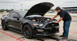 Wrench Left In Mustang’s Engine Bay Causes 200-MPH Drag Racing Crash